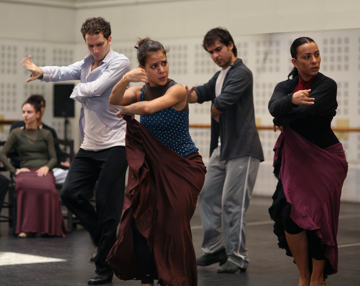 Rehearsal Ballet Nacional de España, Director José Antonio, Chapura Studios Madrid
