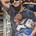 "Manhattan Madonna" 36 x 24 inches. oil on linen