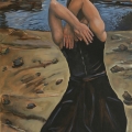 "Back to the Sea" 48 x 28 inches. oil on canvas